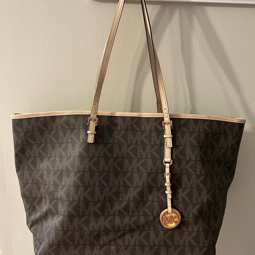 Michael Kors Brown Tote Bag